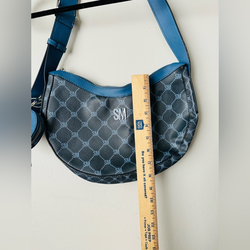 Steve Madden blue BMartina Bag purse with coin bag - Picture 5 of 7